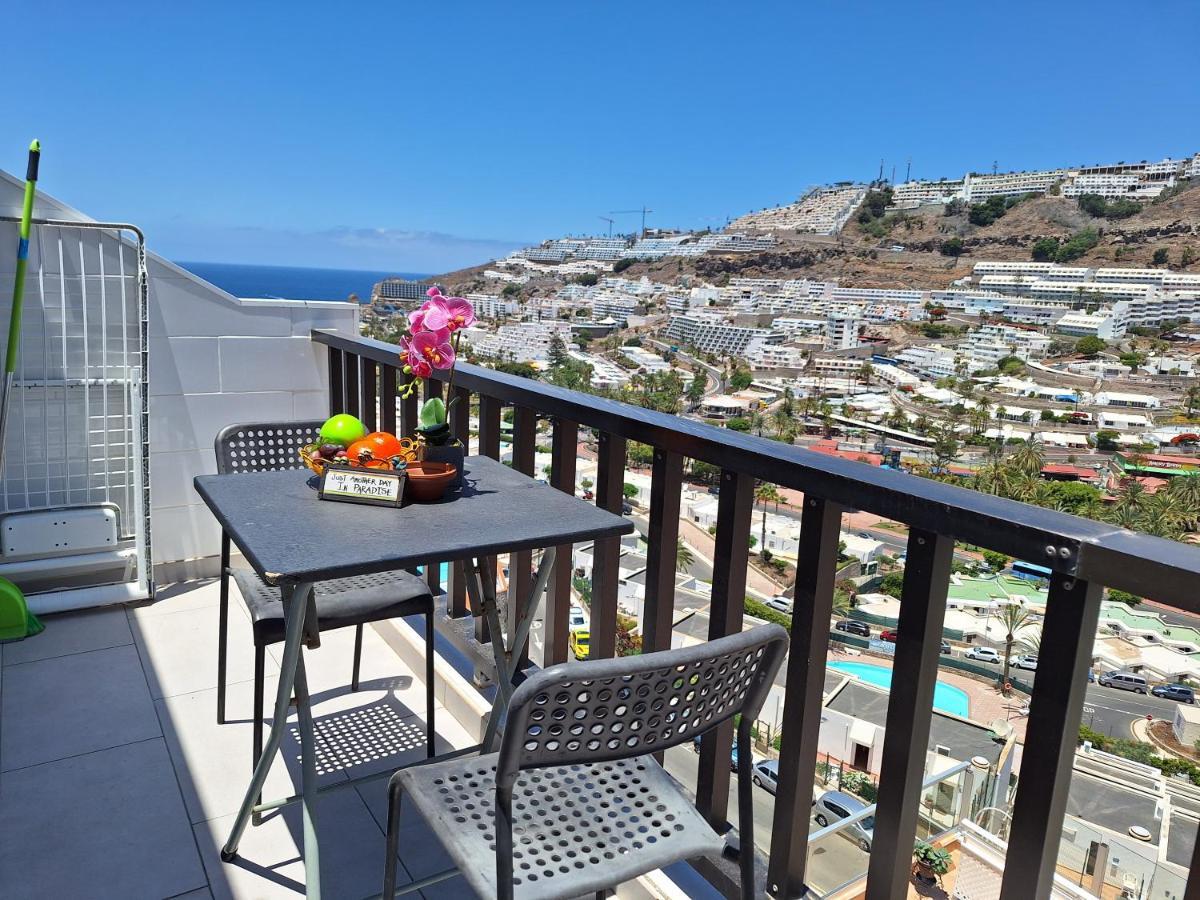 Solaris - Refurbished, Top Floor, Sea Views Puerto Rico  Dış mekan fotoğraf