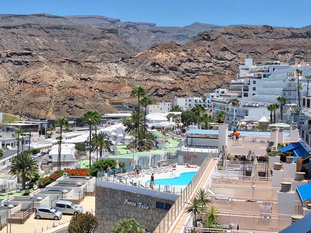 Solaris - Refurbished, Top Floor, Sea Views Puerto Rico  Dış mekan fotoğraf