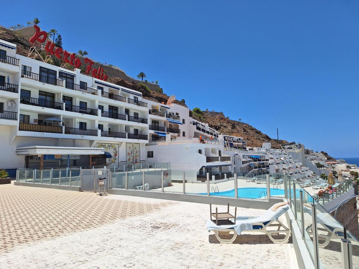 Solaris - Refurbished, Top Floor, Sea Views Puerto Rico  Dış mekan fotoğraf